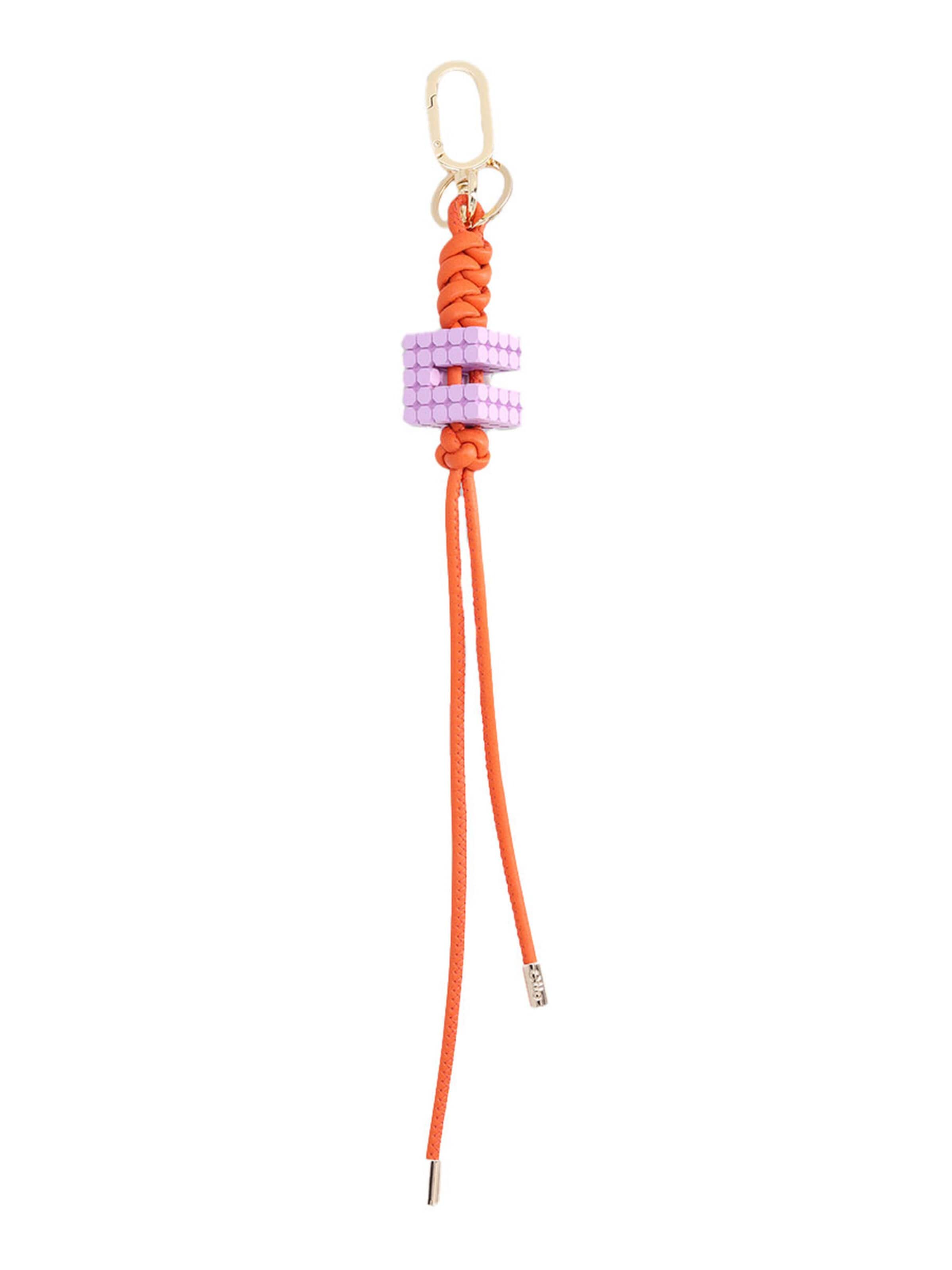 Clio Key ring 'Cubik Twist' in Orange: front