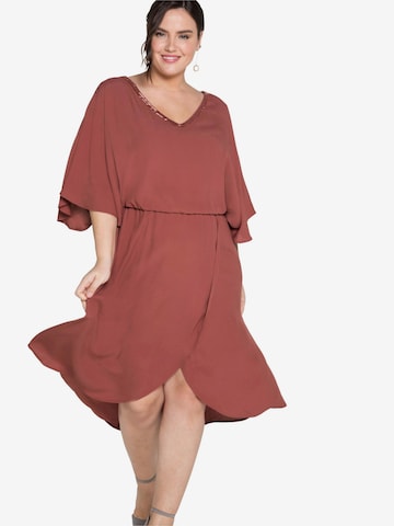 SHEEGO Cocktail Dress in Red