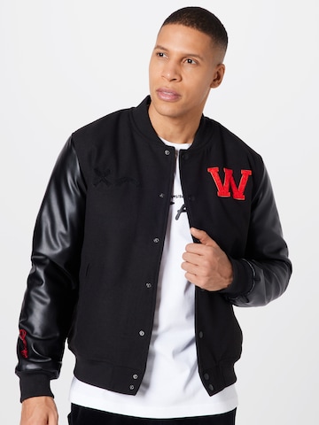 ABOUT YOU Limited Between-Season Jacket 'William' in Black: front