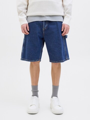 Baggy Jean 'JJIAlex JJCarpenter' JACK & JONES en bleu : devant