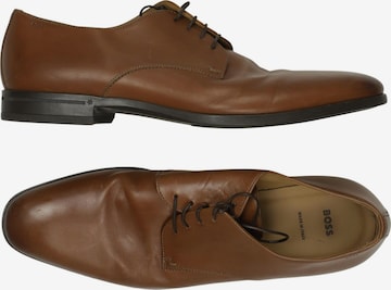 BOSS Black Halbschuh 42,5 in Braun: Vorderseite