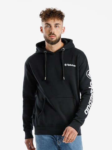 SPITZBUB Sweatshirt in Black: front