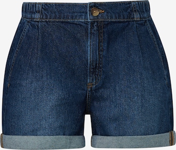 QS Shorts in Blau: Vorderseite
