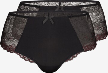 sassa Boyshorts 'BEAUTIFUL SENSE' in Black: front