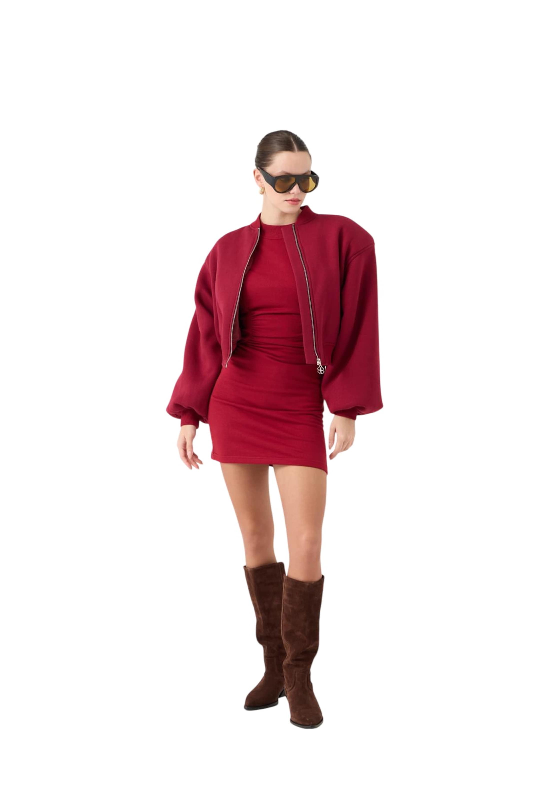 HOLLY LOLLY Between-season jacket in Red