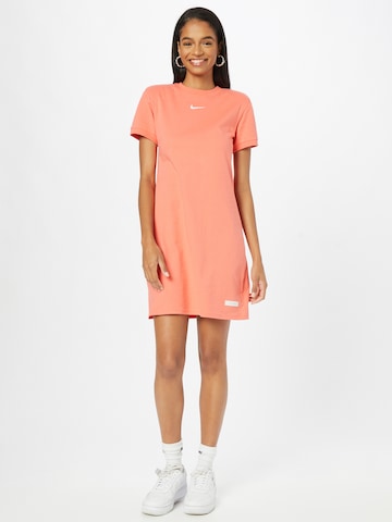 Nike Sportswear Šaty – oranžová