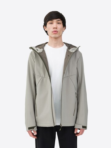 4F Куртка в спортивном стиле в Серый: спереди
