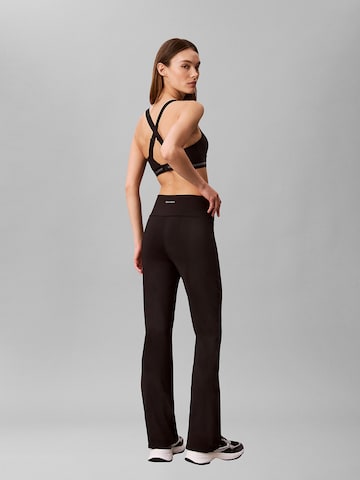 Calvin Klein Sport Flared Leggings in Black