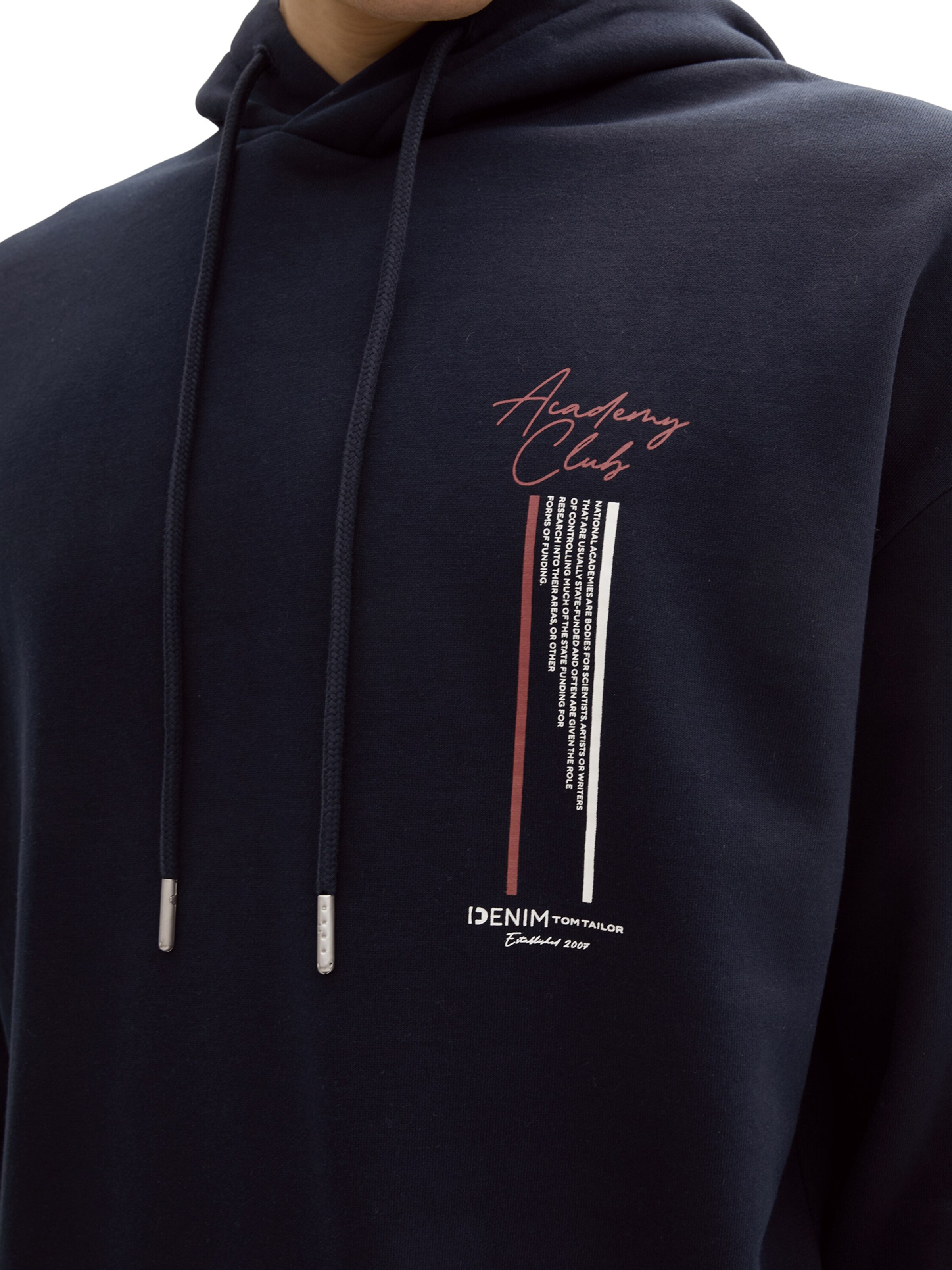 TOM TAILOR DENIM Sweatshirt in Blue