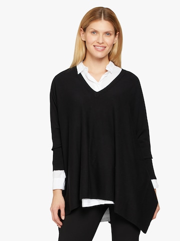 Masai Cape 'MAFosna' in Black: front