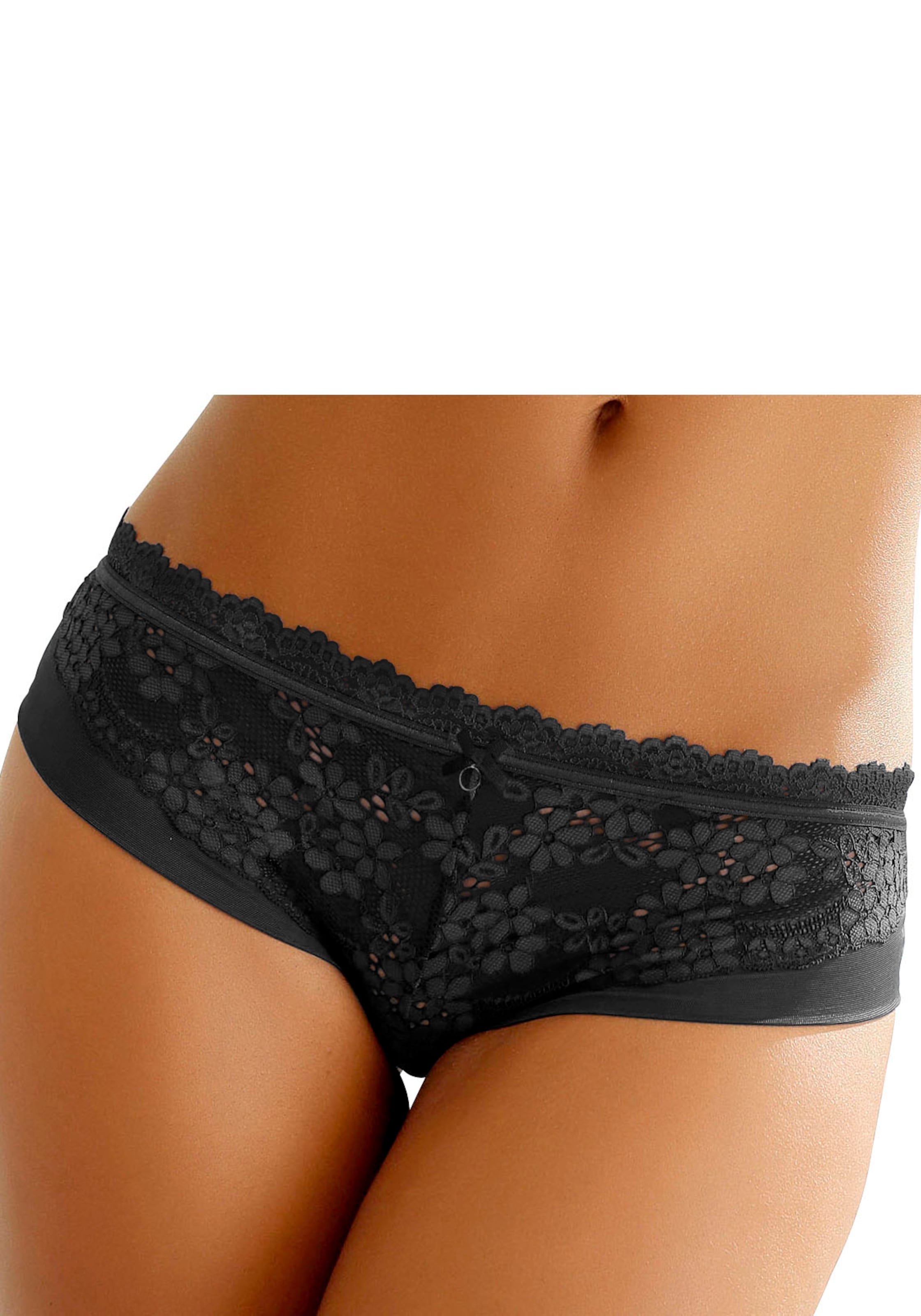 Pantaloncini da pigiama di s.Oliver in nero: frontale