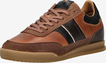 Sneaker bassa di BULLBOXER in marrone: frontale