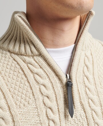 Superdry Pullover 'Jacob' in Beige
