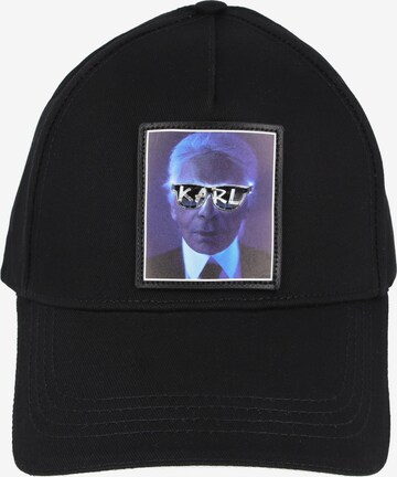 Karl Lagerfeld Cap in Black: front