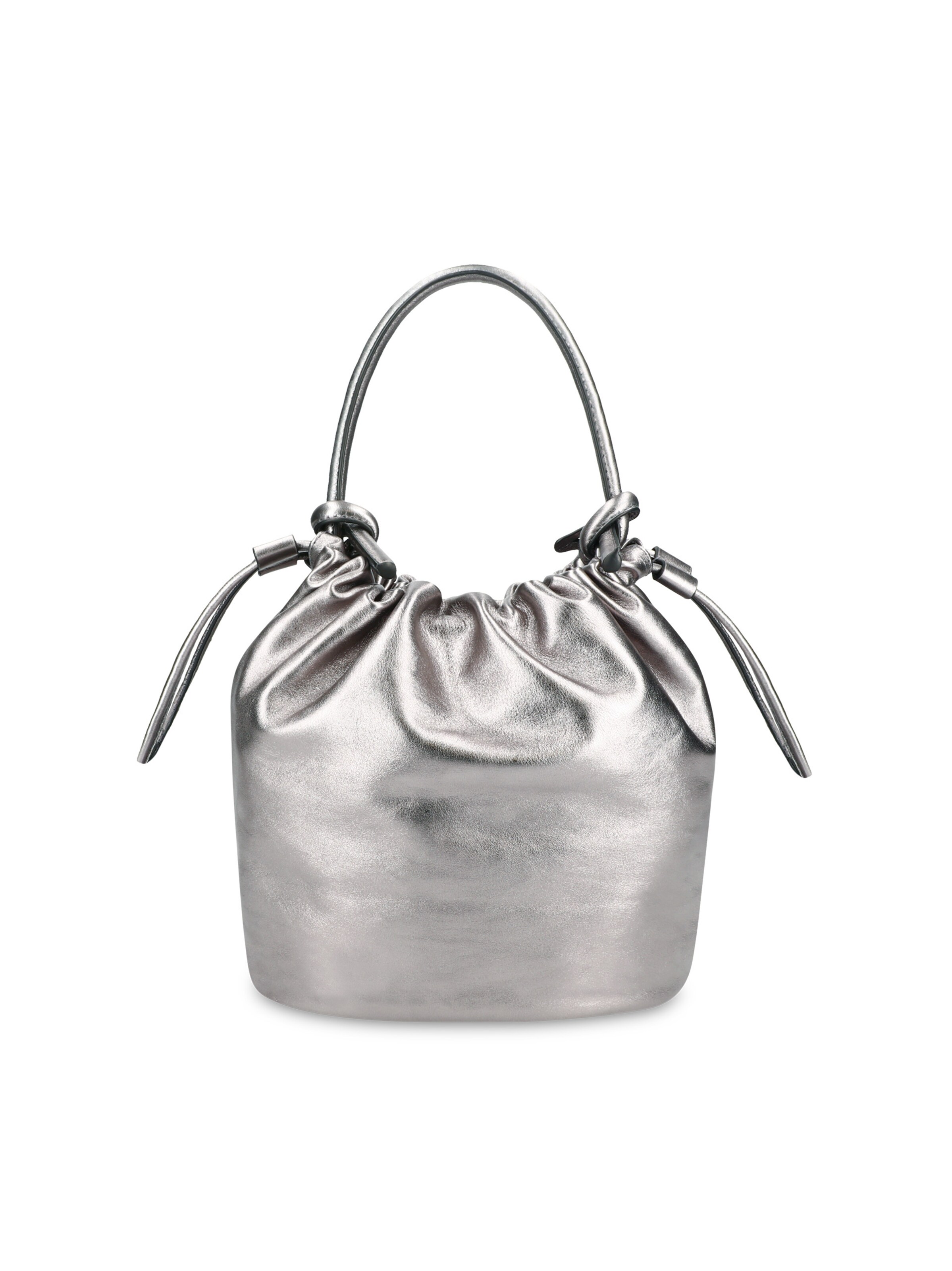 Picard Beuteltasche ' Dumpling Petite ' in Silber