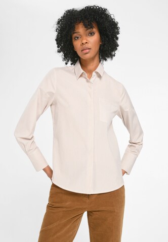 Peter Hahn Blouse in Beige: voorkant