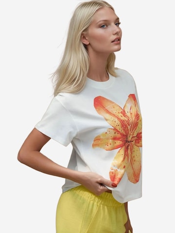 Hiccup Shirt in Wit: voorkant