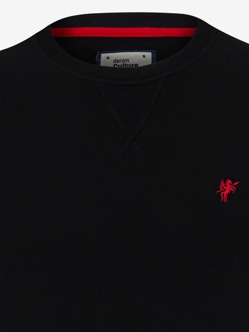 Sweat-shirt 'Nicholas' DENIM CULTURE en noir