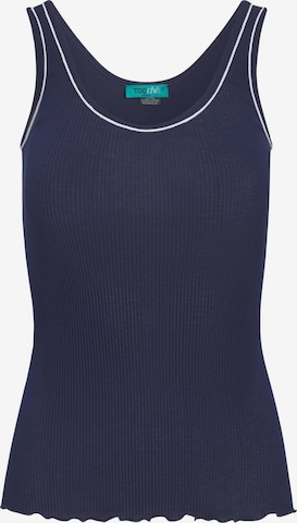 TOOche Top 'One' in Blue: front