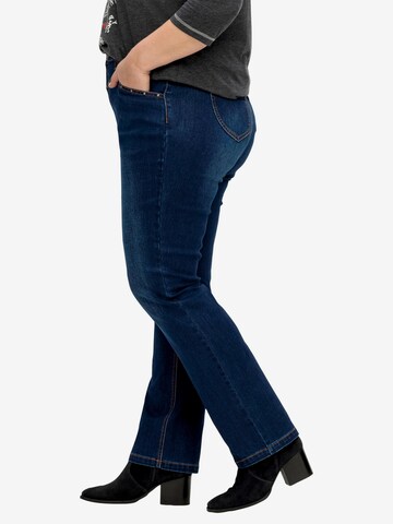 SHEEGO Regular Jeans 'Gerade' in Blue