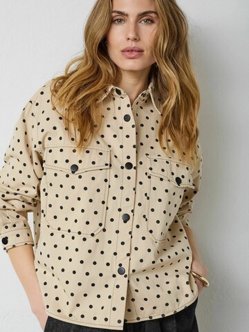 Maglietta ' DeddiCC ' di co'couture in beige: frontale