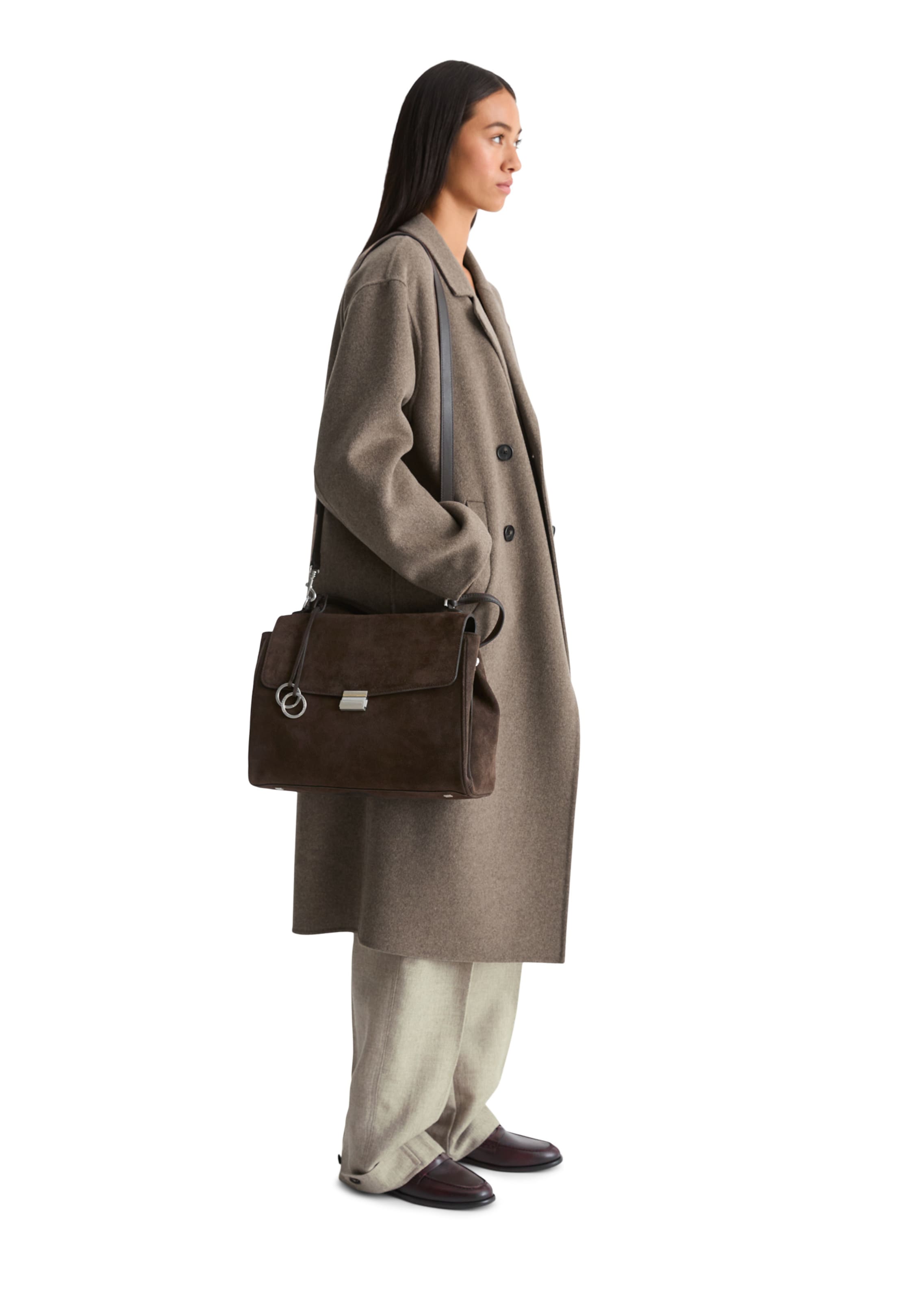 Marc O'Polo Handbag 'Goldy' in Brown: front