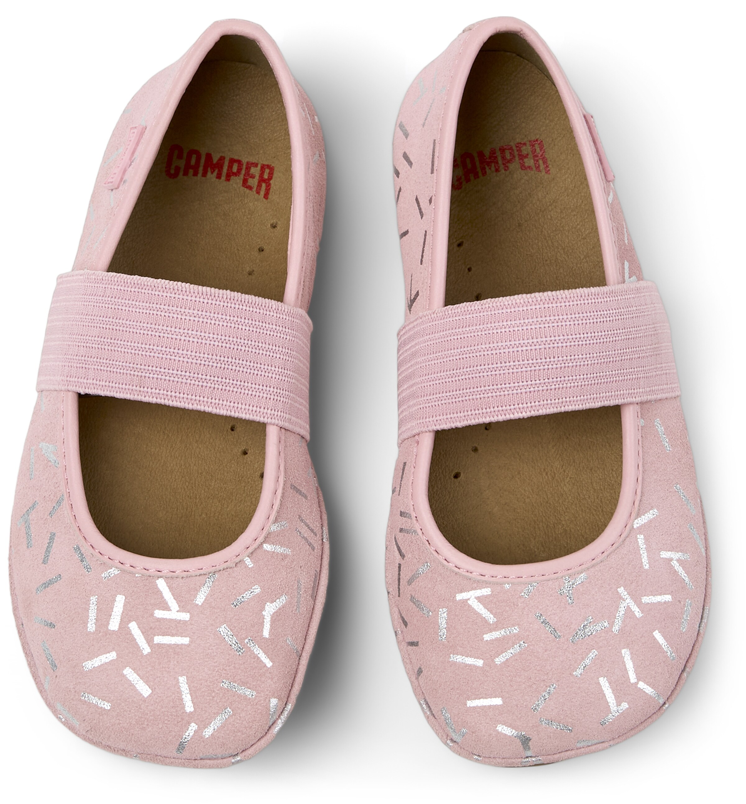 CAMPER Ballerina's 'Right' in Roze
