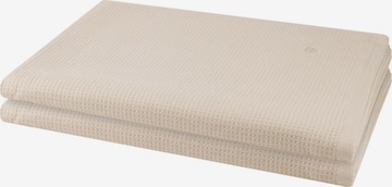 ROSS Handtuch 'Pique' in Beige: Vorderseite