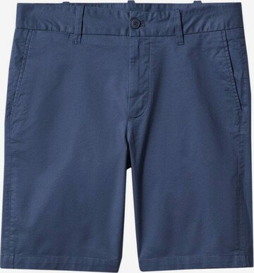 MANGO MAN Broek in Blauw: voorkant