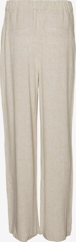 VERO MODA Wide Leg Housut 'Vertira' värissä beige