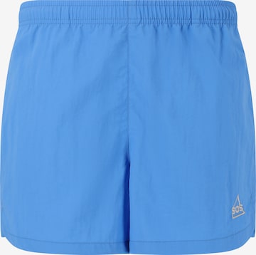 SOS Regular Workout Pants 'Whitsunday' in Blue: front