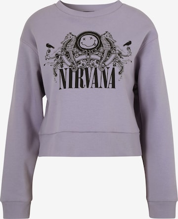 Course Sweatshirt 'Nirvana' in Purple: front