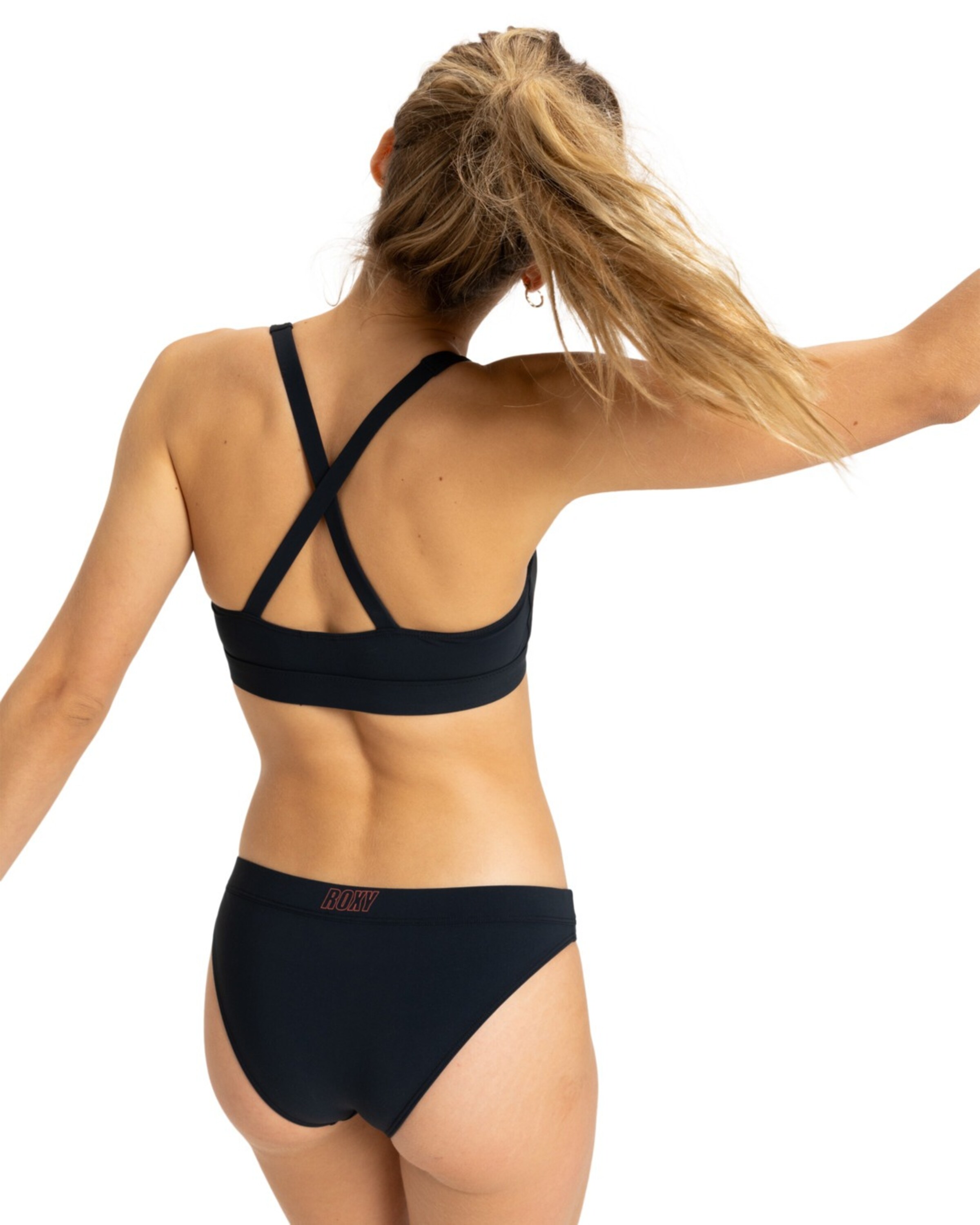 ROXY Bustier Sportbikinitop 'Active' in Grijs