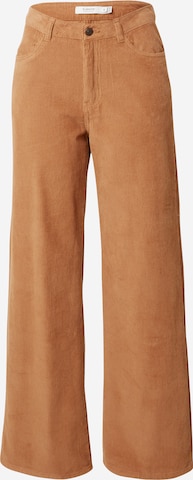 b.young Wide leg Pants 'DANNA' in Brown: front