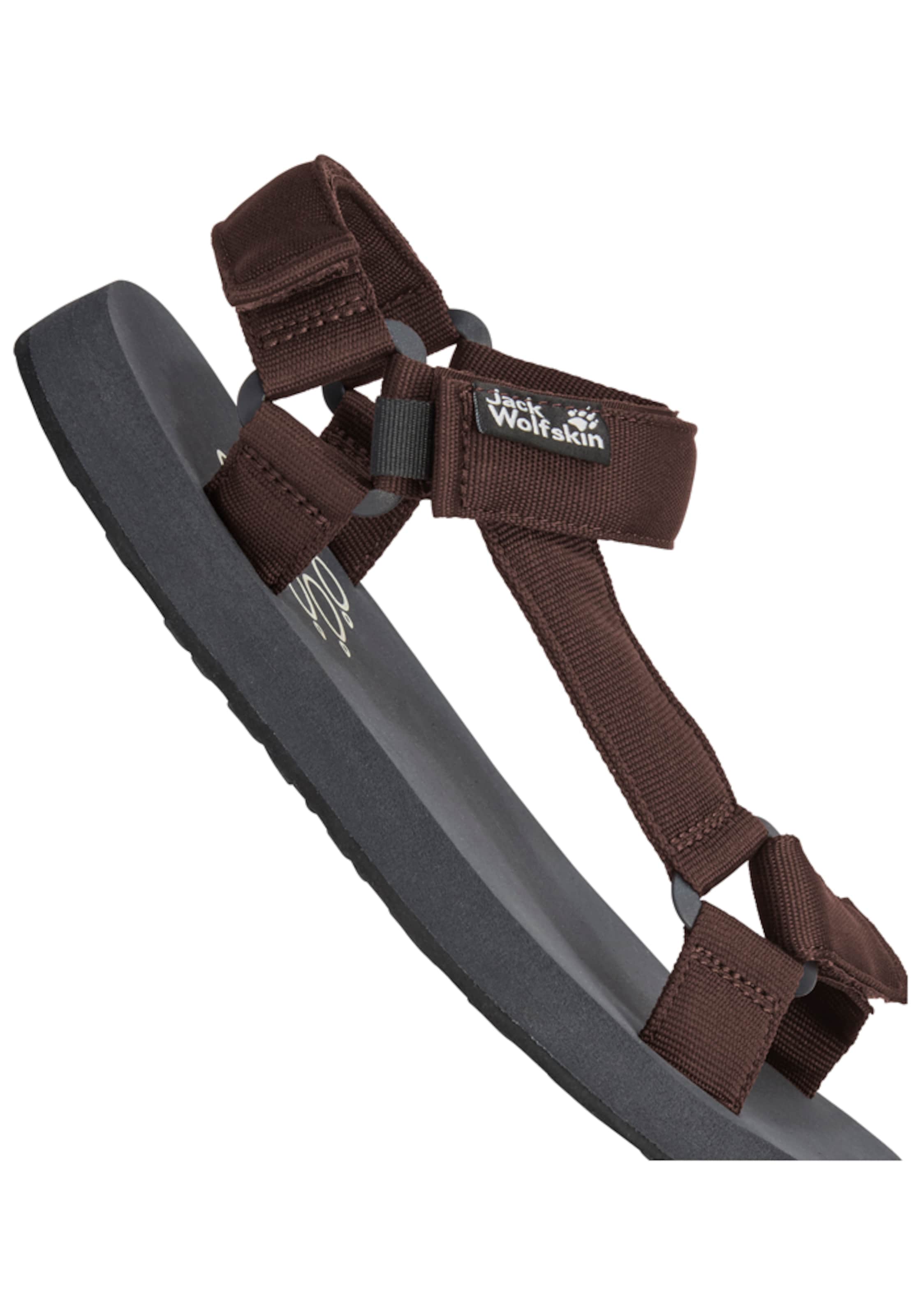 JACK WOLFSKIN T-Bar Sandals in Brown