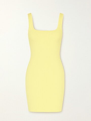 Nudyess Summer Dress 'Soho Mini' in Yellow: front