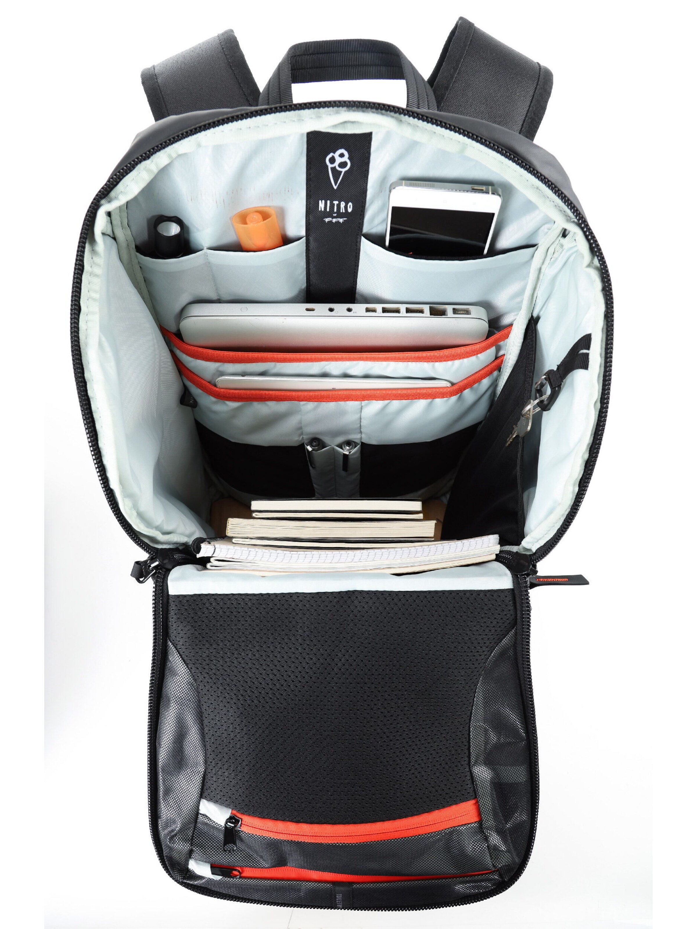 Sac à dos 'Tagesrucksack NIKURO TRAVELER' NITRO en noir