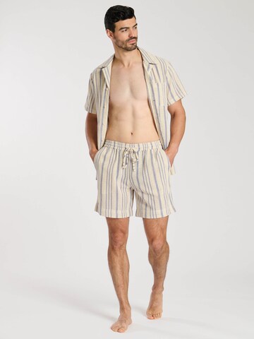 Regular Pantalon South Beach en bleu : devant