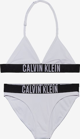 Calvin Klein Swimwear Bikini 'Intense Power' in Wit: voorkant