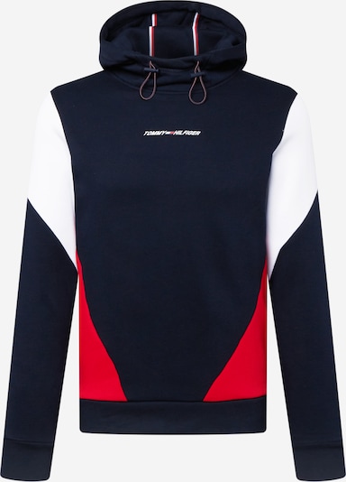 Hanorac sport 'BLOCKED SEASONAL HOODY' Tommy Sport pe albastru închis, Vizualizare produs
