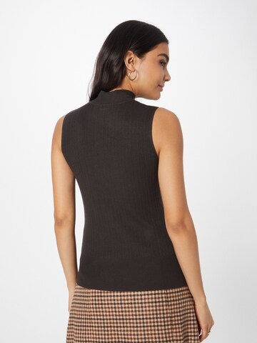 s.Oliver BLACK LABEL Knitted top in Brown
