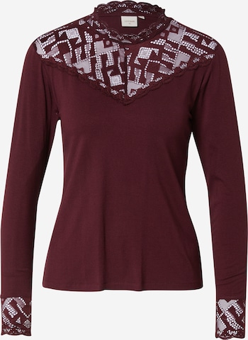 Cream - Blusa en rojo: frente