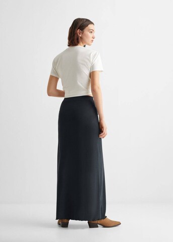 MANGO TEEN Skirt 'cuba' in Grey