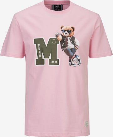 19V69 ITALIA - Camiseta 'Rafael College' en rosa: frente