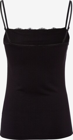 zero Top 'Tessa' in Black: front