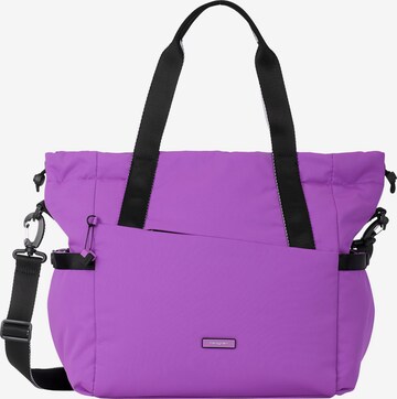 Hedgren Shoulder Bag 'Nova Galactic' in Purple: front