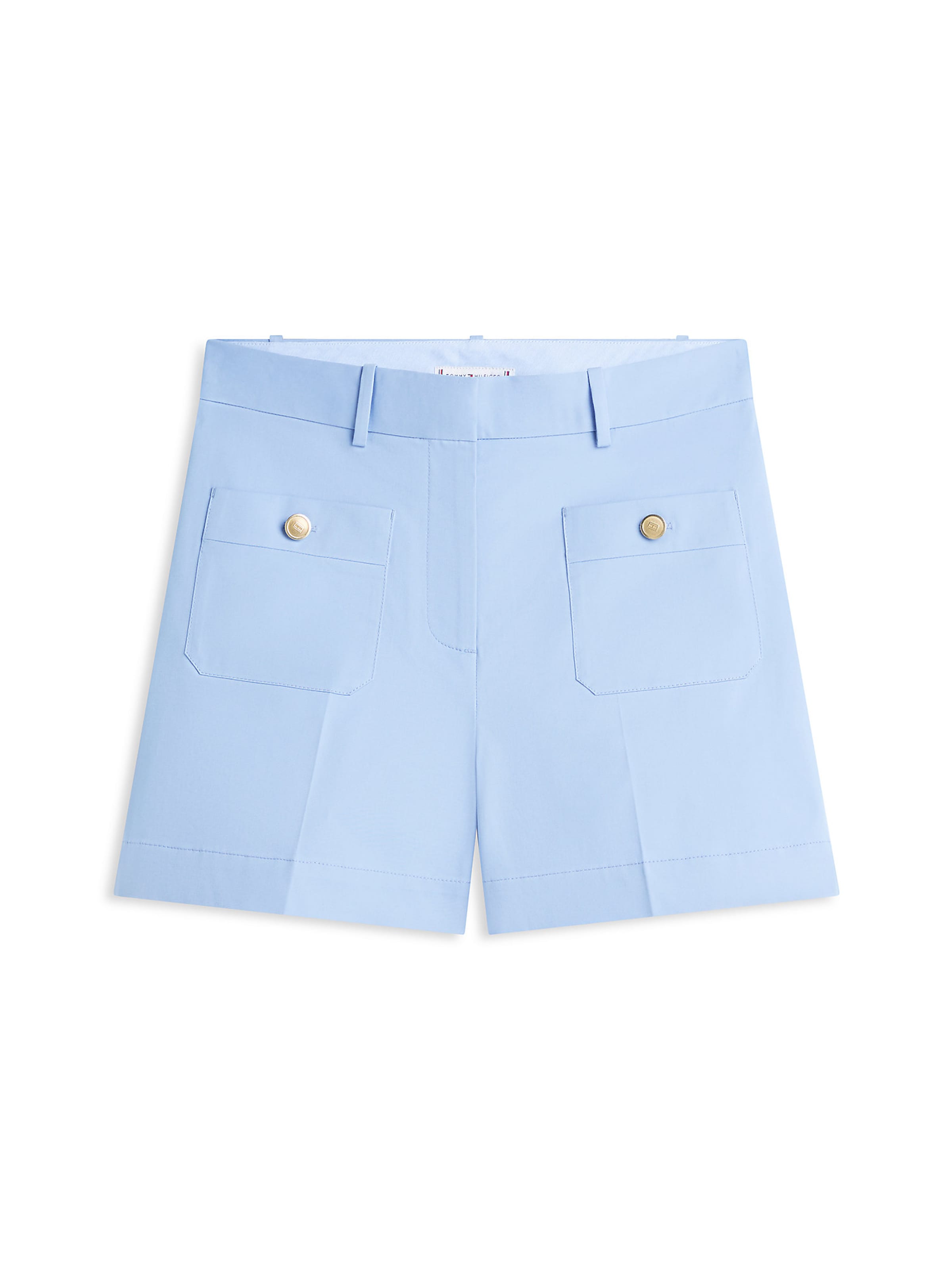 TOMMY HILFIGER Chinohose 'Crest Embossed' in cyanblau, Produktansicht