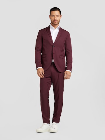 Jack & Jones Premium Slimfit Anzug 'JPRCOSTA' in Rot: Vorderseite