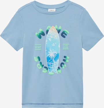 T-Shirt s.Oliver en bleu : devant