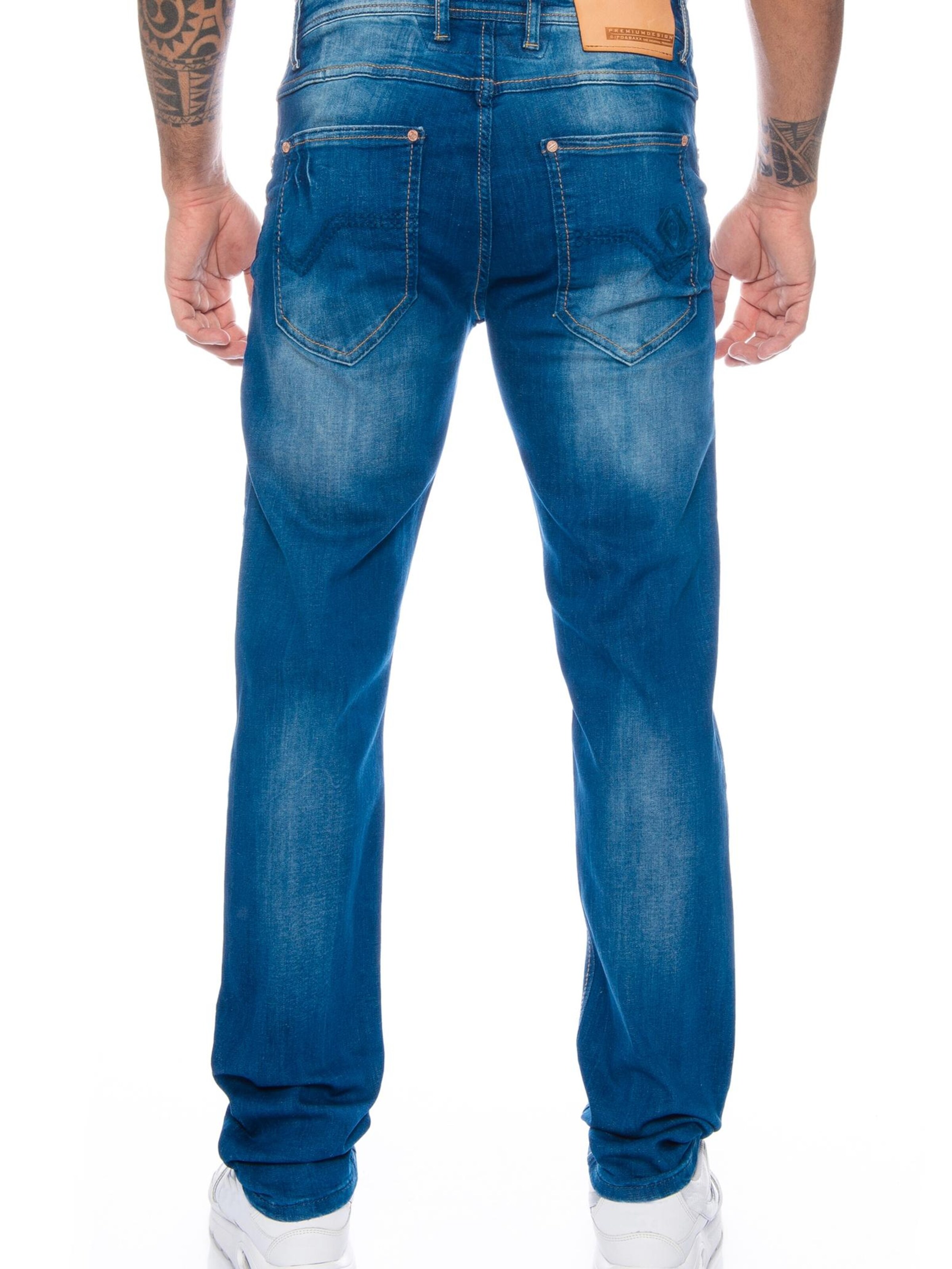 CIPO & BAXX Slim fit Jeans 'BJ319B' in Blue
